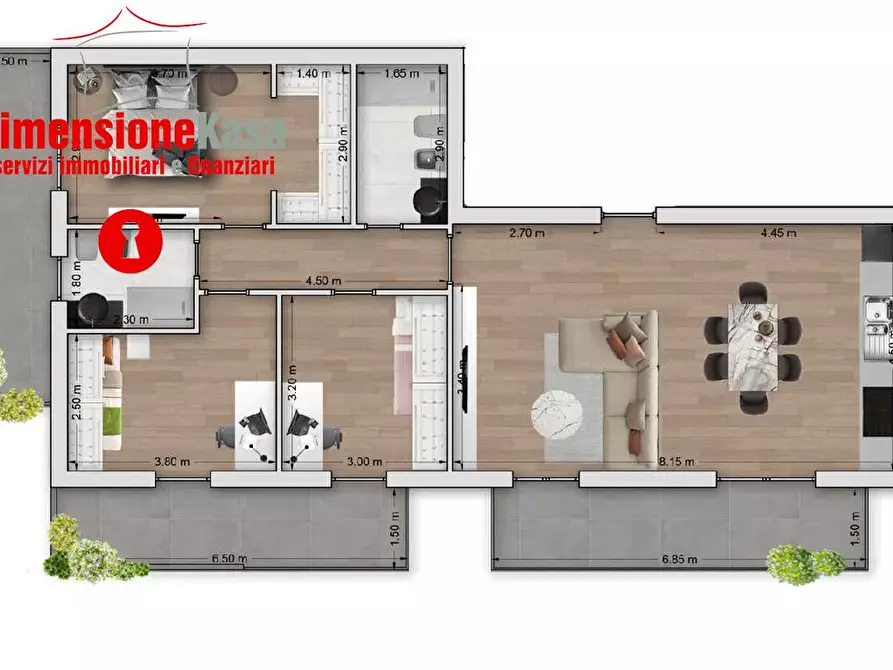 Immagine 21 di Appartamento in vendita  in CORSO V. EMANUELE III 96 a Marigliano