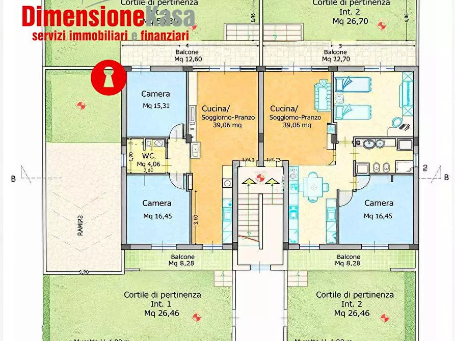 Immagine 23 di Appartamento in vendita  in via vittorio veneto a Marigliano