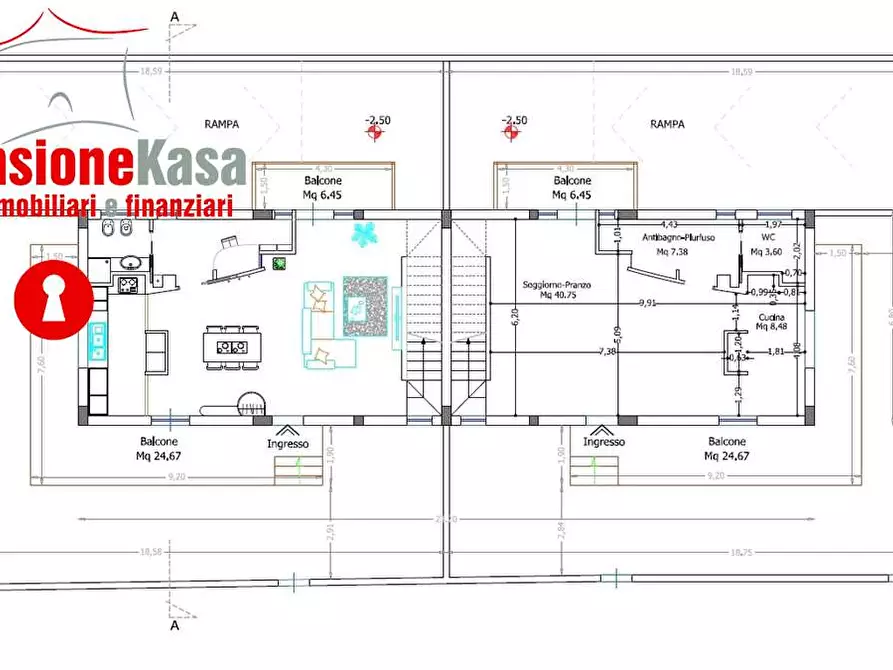 Immagine 8 di Villa in vendita  in via Vittorio Veneto 90 a Marigliano