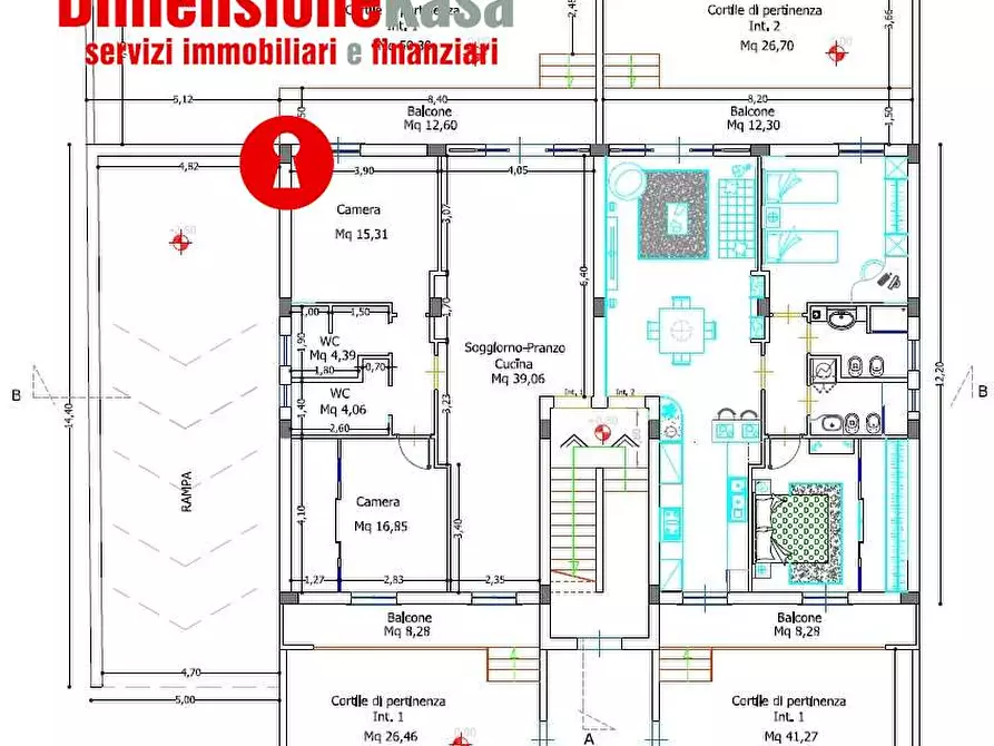 Immagine 24 di Appartamento in vendita  in via vittorio veneto a Marigliano