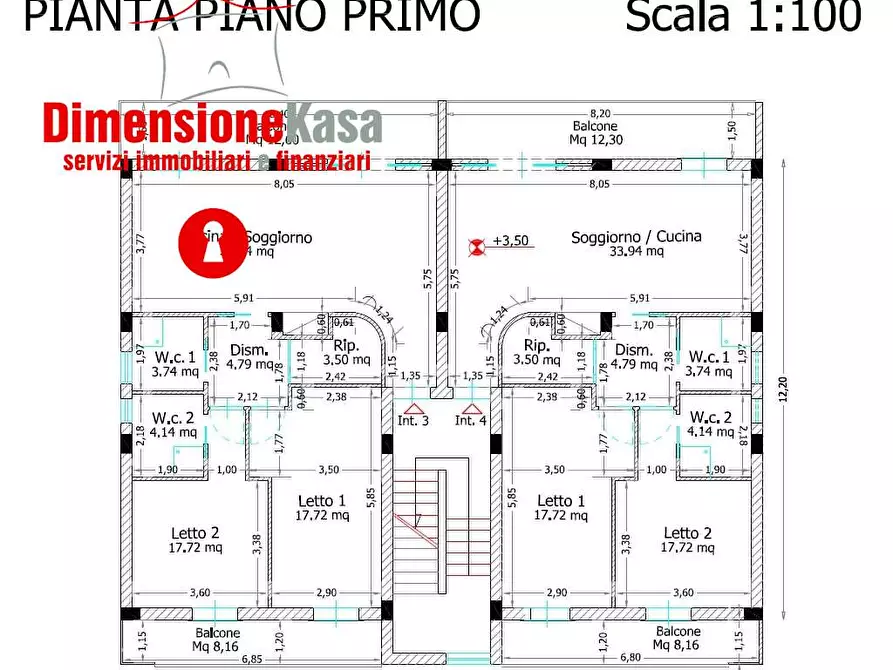 Immagine 25 di Appartamento in vendita  in via vittorio veneto a Marigliano