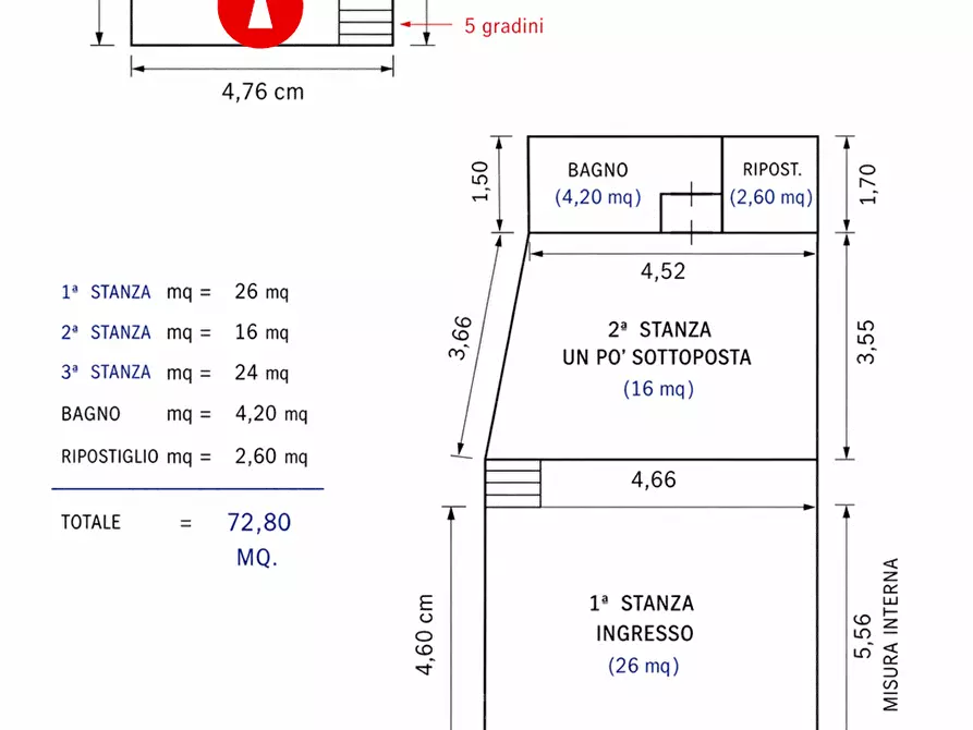 Immagine 15 di Ufficio in affitto  in via principe di napoli a Nola