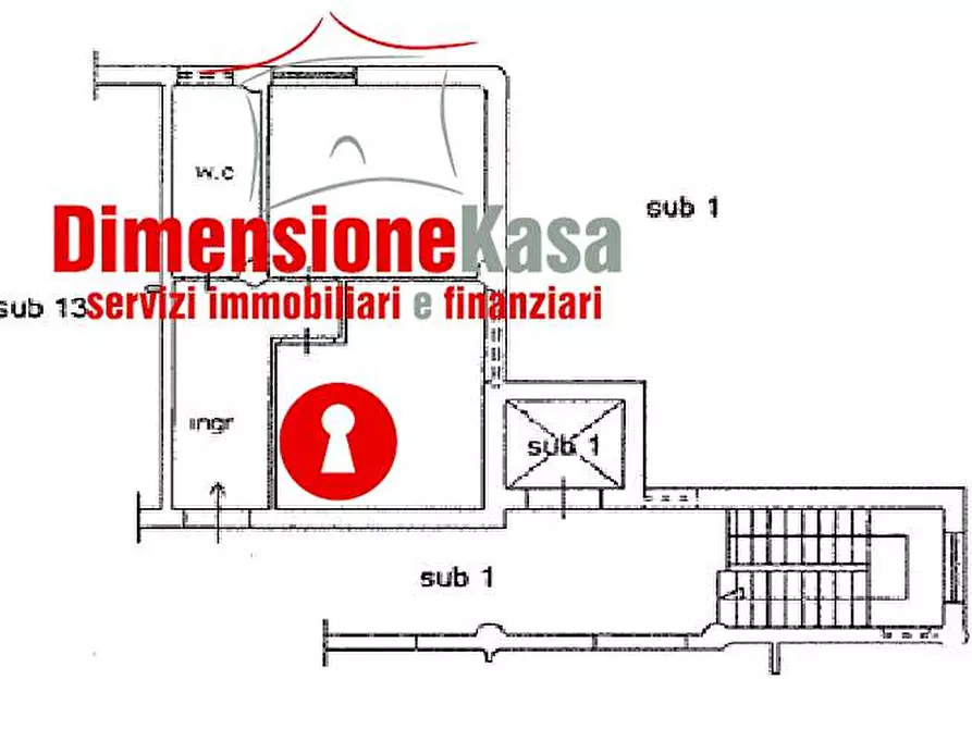 Immagine 15 di Ufficio in vendita  in via provinciale a Camposano