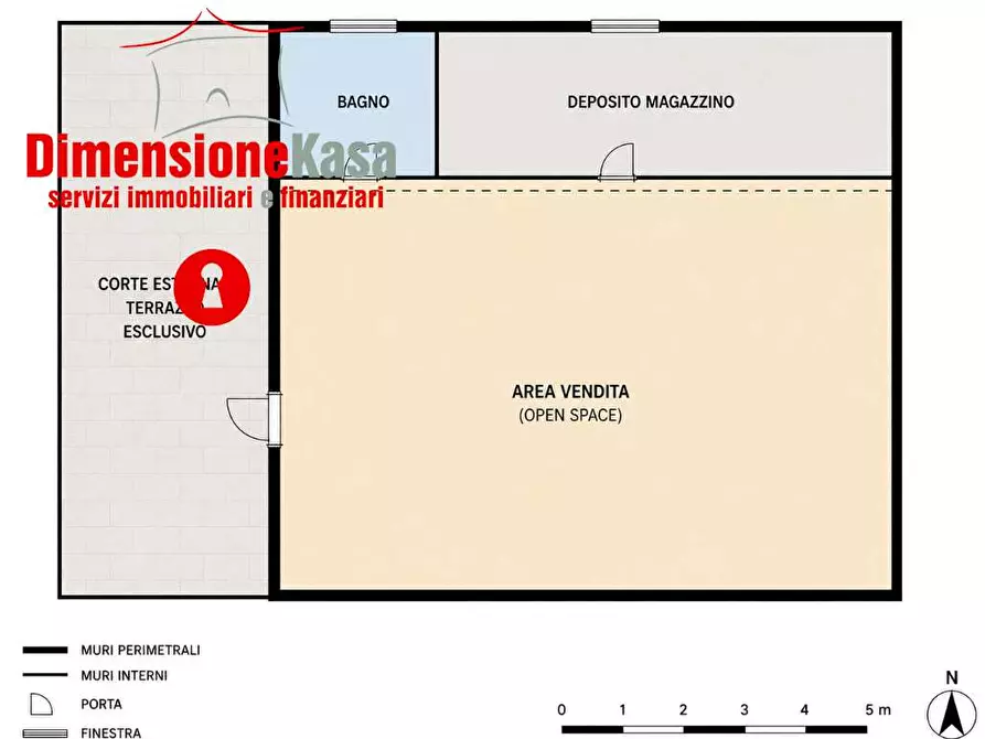 Immagine 4 di Negozio in affitto  in Via Cimitile  2 a Nola