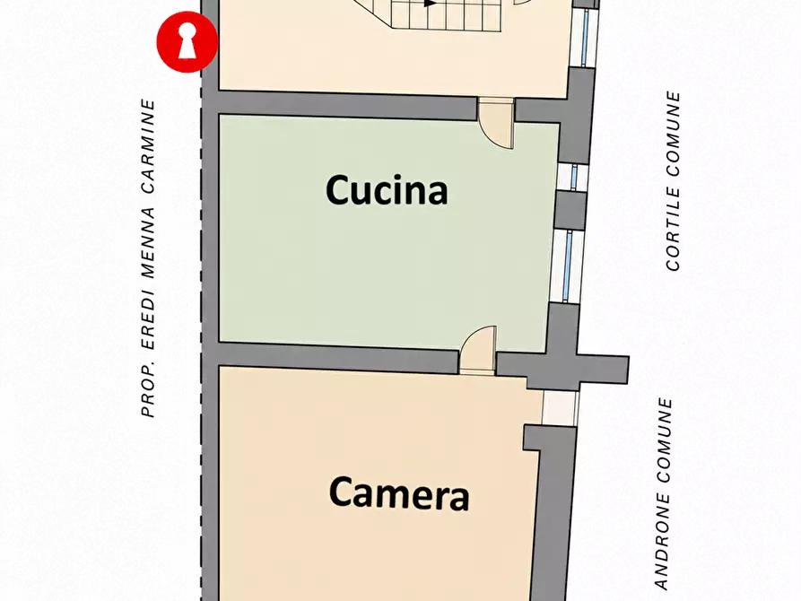 Immagine 43 di Porzione di casa in vendita  in Via libertà 32 a Cimitile