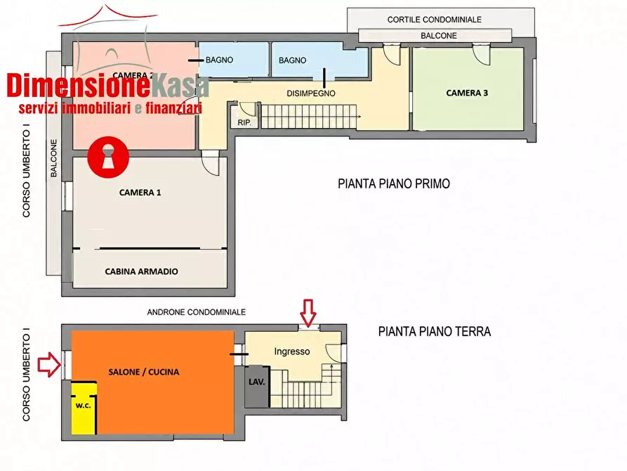 Immagine 31 di Porzione di casa in vendita  in corso umberto I 9 a Cimitile