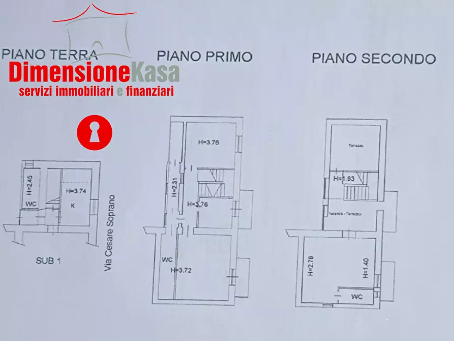 Immagine 17 di Casa indipendente in vendita  in corso cesare soprano a Liveri