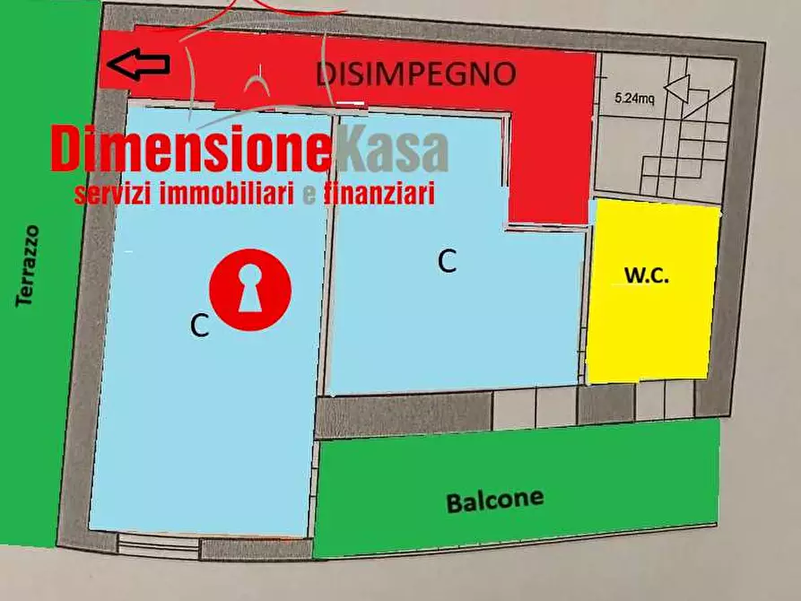 Immagine 16 di Porzione di casa in vendita  in via principe di piemonte 34 a Camposano