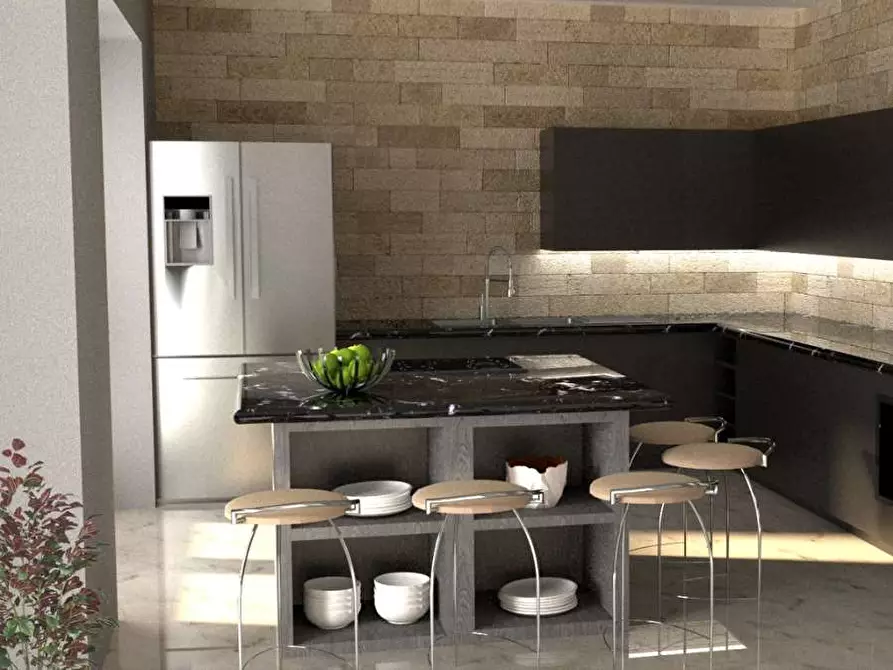 Immagine 3 di Attico in vendita  in Via Palladio a Pinerolo