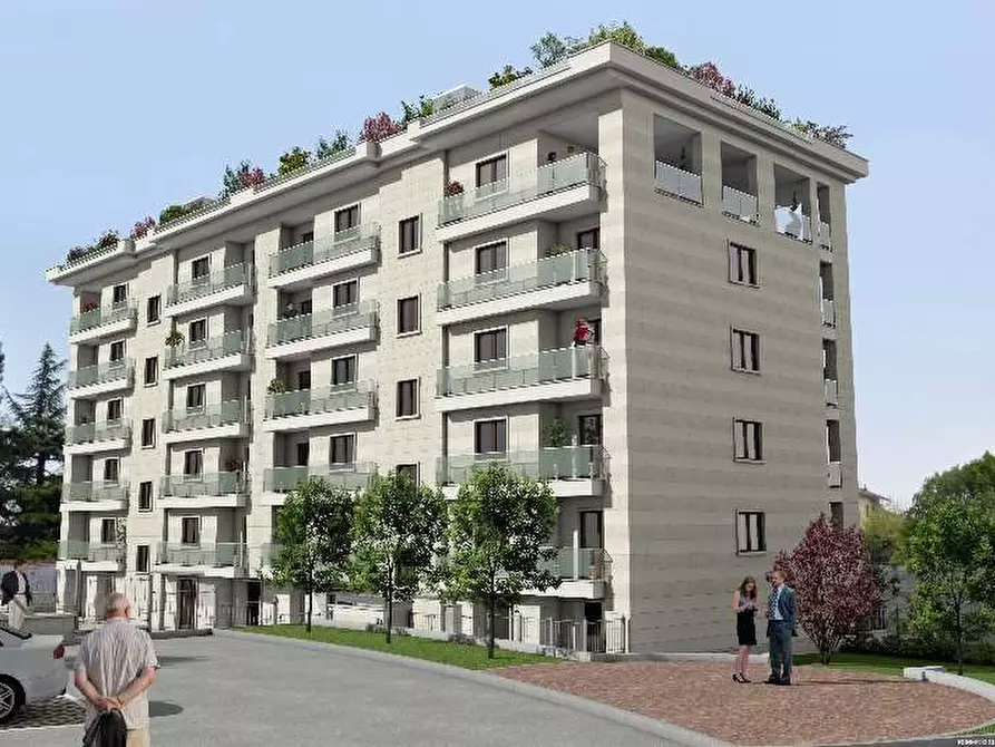 Immagine 9 di Attico in vendita  in Via Palladio a Pinerolo