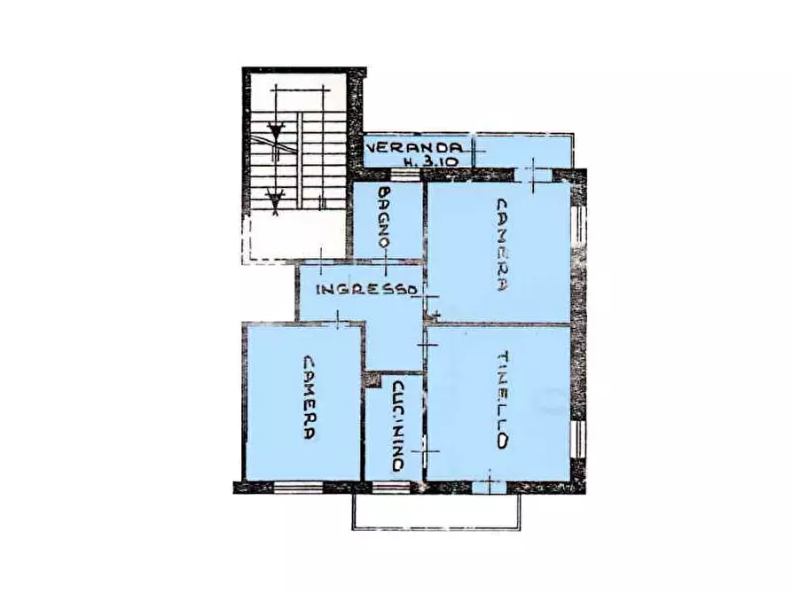 Immagine 17 di Appartamento in vendita  in corso Torino 99 a Pinerolo