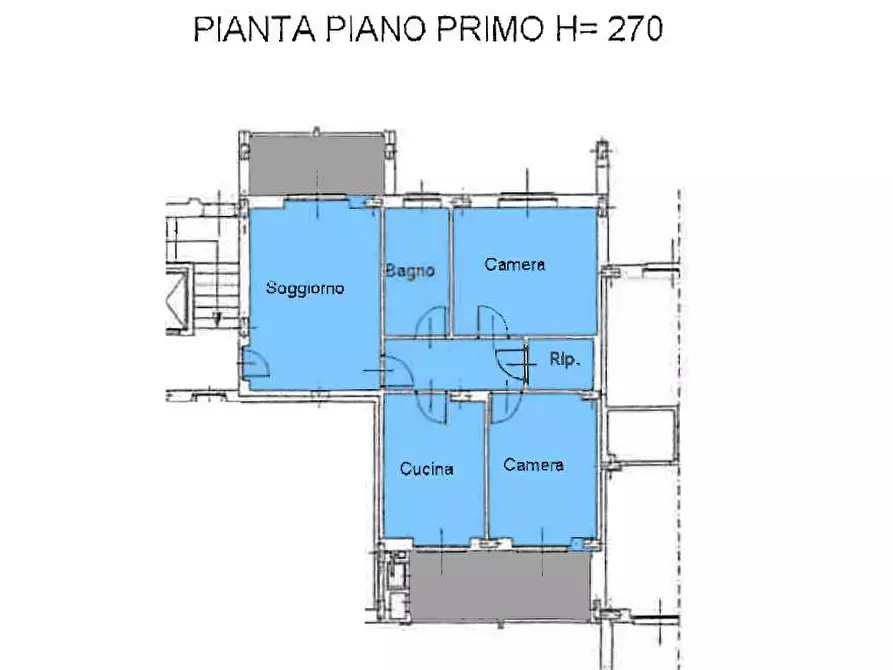 Immagine 22 di Appartamento in vendita  in via Pellerino 23 a Piossasco