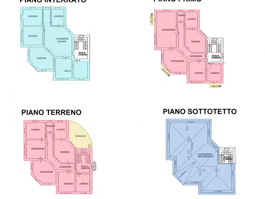 Immagine 50 di Villa in vendita  in viale Trento 10 a Torre Pellice