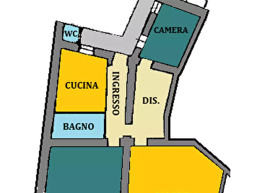 Immagine 36 di Appartamento in vendita  in via del Duomo 39 a Pinerolo