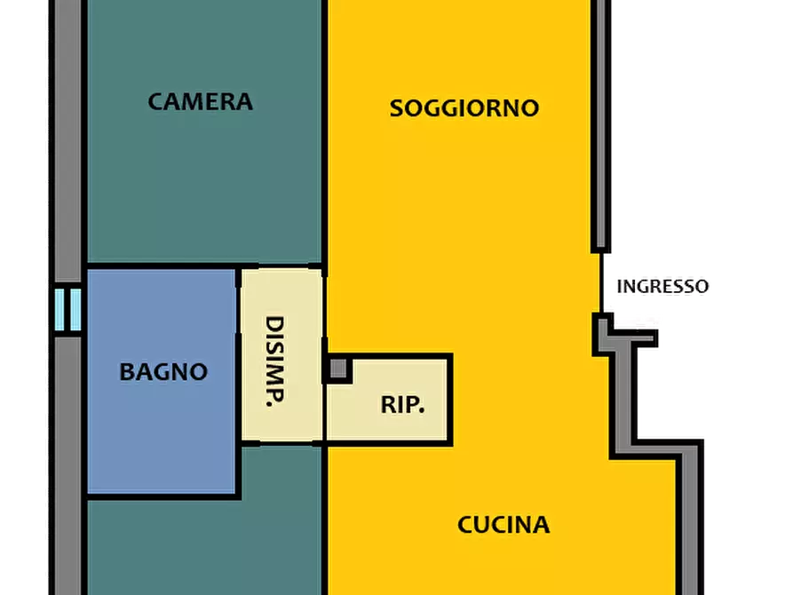 Immagine 35 di Appartamento in vendita  in piazza Avis 14 a Pinerolo