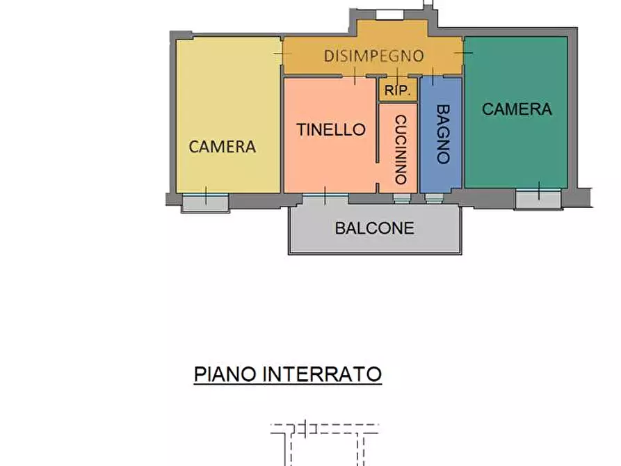 Immagine 13 di Appartamento in vendita  in via Boselli 5 a Pinerolo