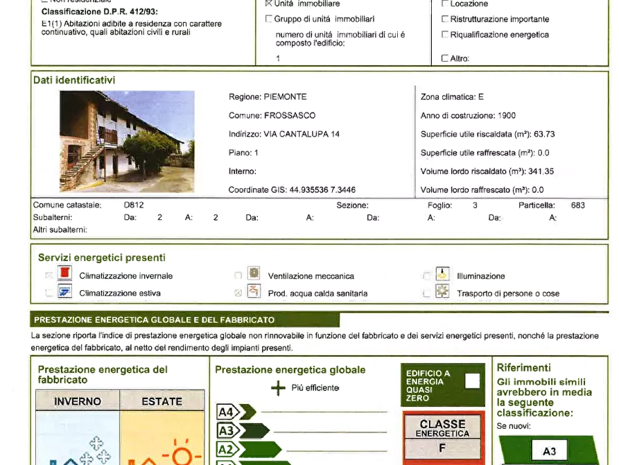 Immagine 40 di Casa indipendente in vendita  in via Cantalupa 14 a Frossasco