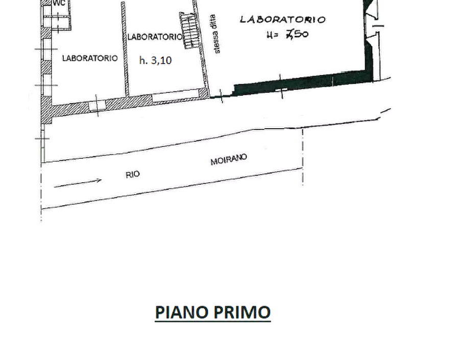 Immagine 17 di Laboratorio in vendita  in via Molino Colombini 19 a Pinerolo