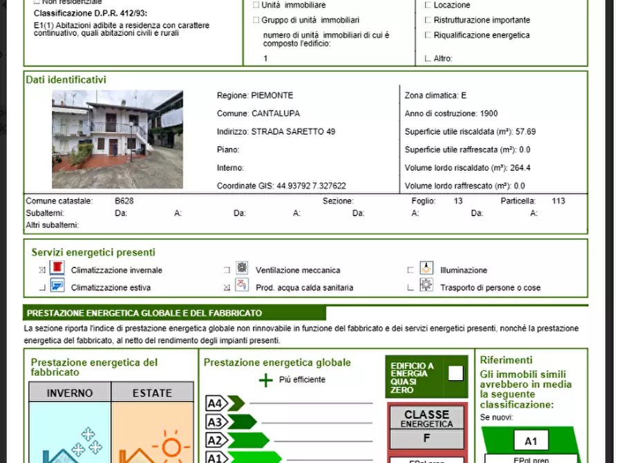 Immagine 28 di Porzione di casa in vendita  in strada Saretto 49 a Cantalupa