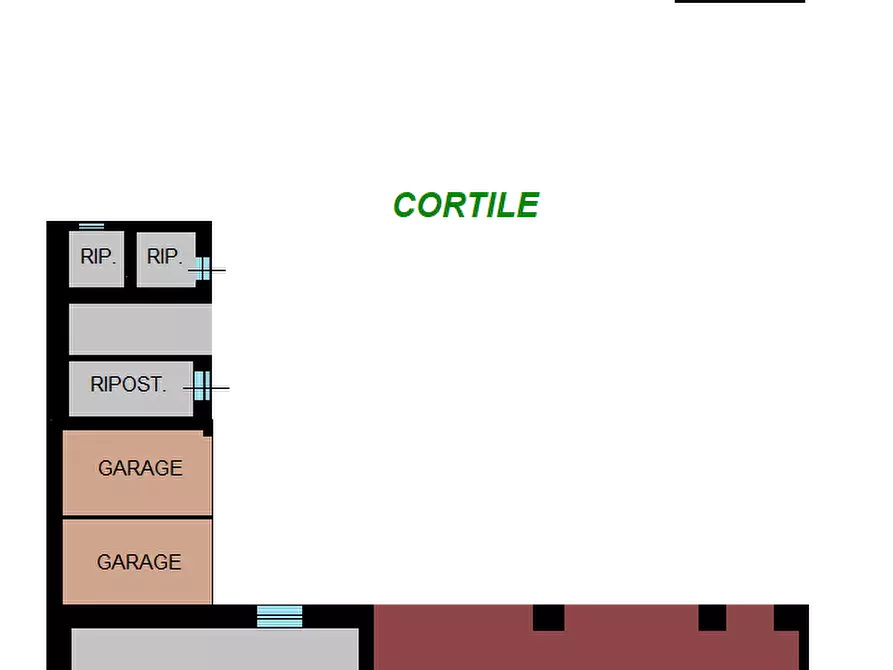 Immagine 41 di Villa in vendita  in corso Torino 165 a Pinerolo