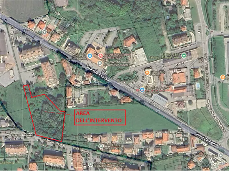 Immagine 2 di Terreno edificabile in vendita  in via Ugo Marino a Pinerolo