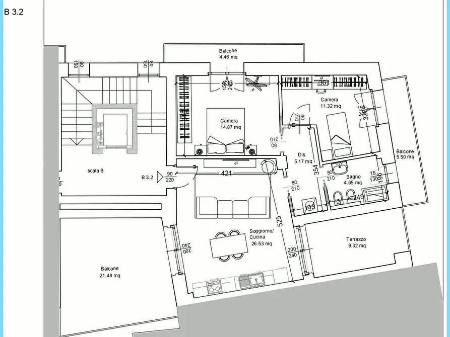 Immagine 20 di Appartamento in vendita  in via Nazionale 53 a Pinerolo