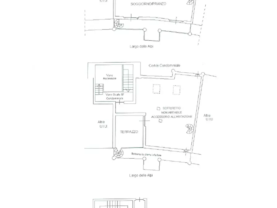 Immagine 36 di Appartamento in vendita  in largo delle Alpi 14 a Nichelino