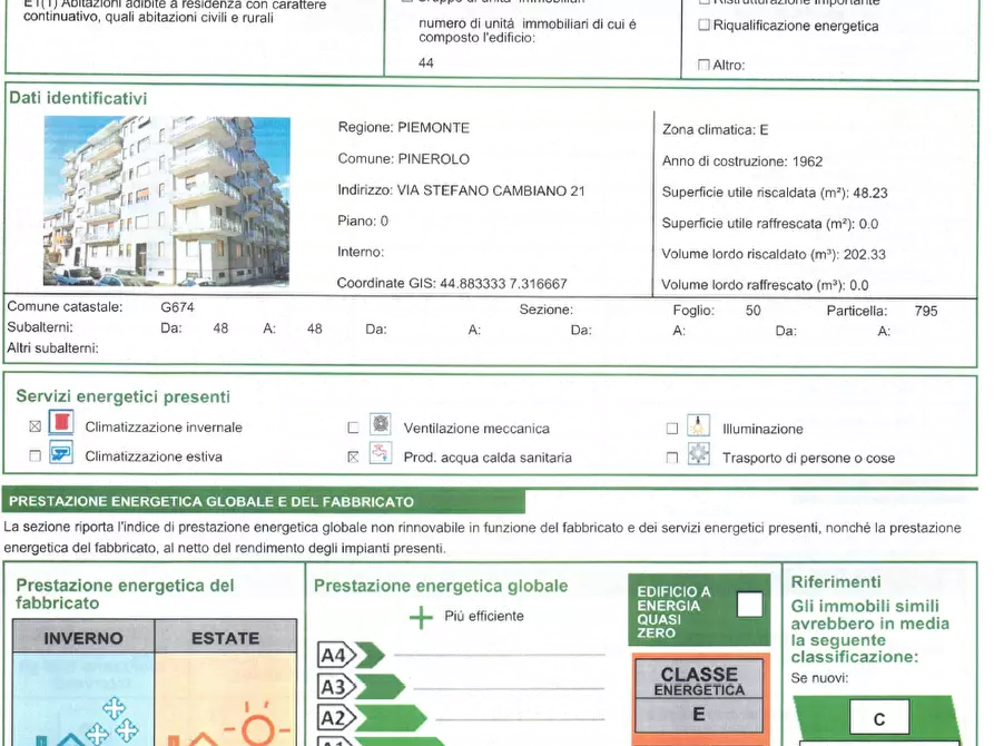 Immagine 22 di Appartamento in affitto  in via Cambiano 21 a Pinerolo