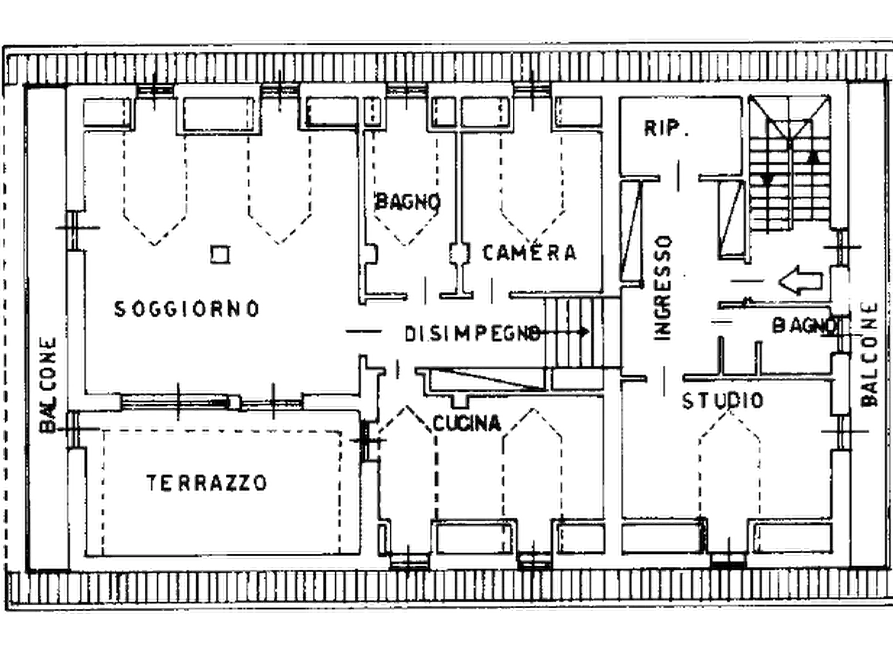 Immagine 33 di Appartamento in vendita  in via delle Pietre 17 a San Mauro Torinese