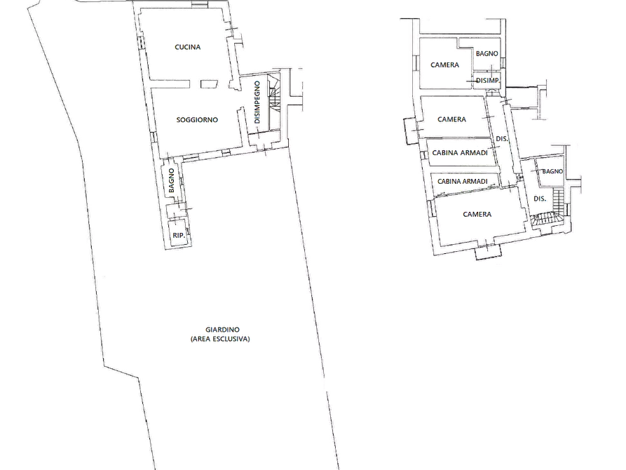 Immagine 79 di Porzione di villa in vendita  in stradale Baudenasca 60 a Pinerolo