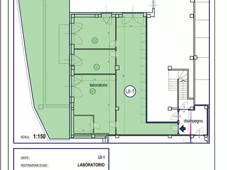 Immagine 21 di Laboratorio in affitto  in Dei Gibuti a Pinerolo