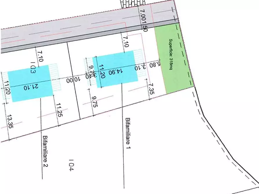 Immagine 3 di Terreno edificabile in vendita  in via Sabotino a Pinerolo