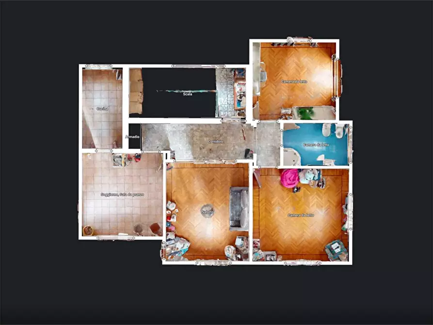 Immagine 23 di Villa in vendita  in via Monviso 20 a Pinerolo