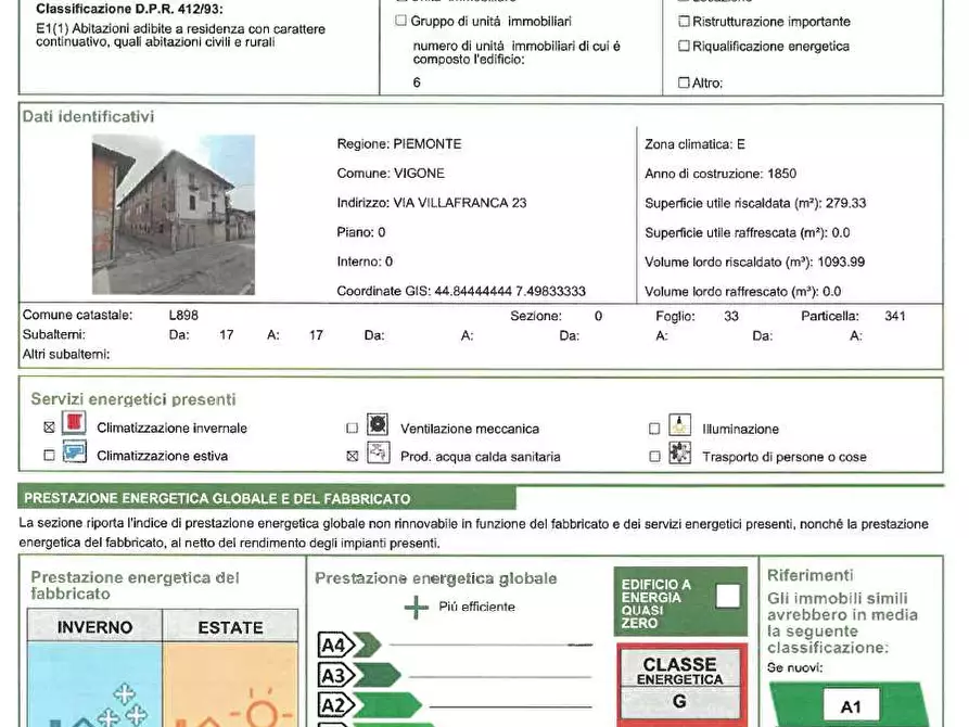 Immagine 41 di Stabile in vendita  in via Villafranca 23 a Vigone