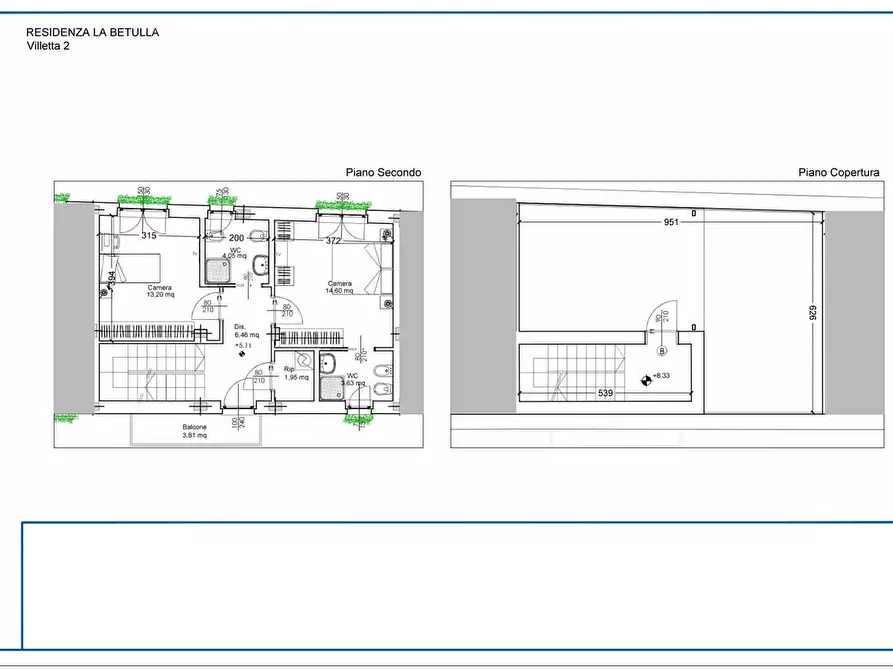 Immagine 18 di Villetta a schiera in vendita  in via Giustetto a Pinerolo