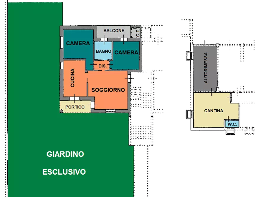 Immagine 32 di Appartamento in vendita  in via Accastello 5 a Cavour