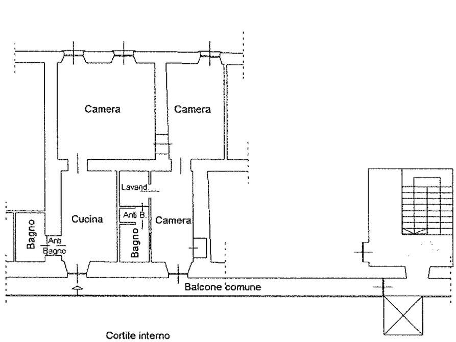Immagine 16 di Appartamento in affitto  in corso Porporato 9 a Pinerolo