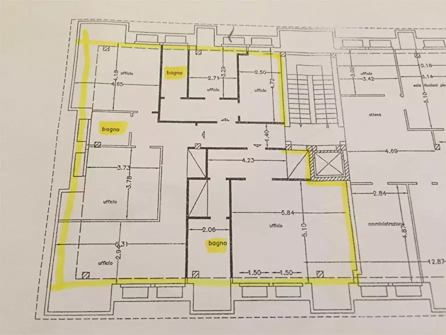 Immagine 22 di Ufficio in affitto  in Via degli anziati a Frosinone