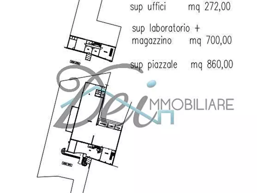 Immagine 1 di Capannone industriale in affitto  in Via nuova  20 a Capannori