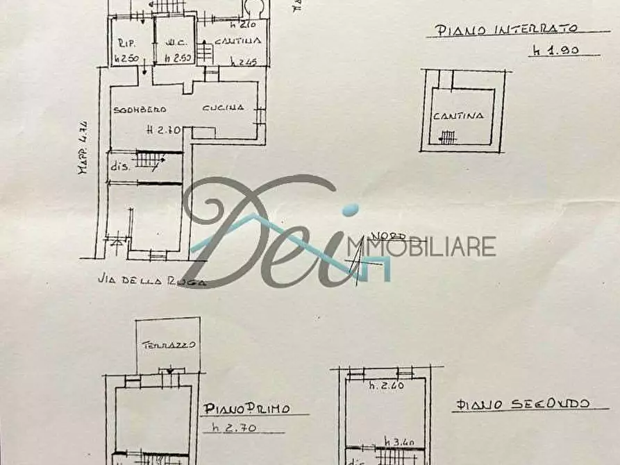 Immagine 45 di Porzione di casa in vendita  in Via della lama  a Capannori