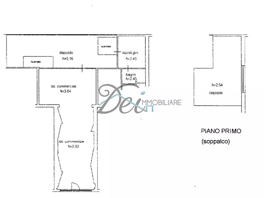 Immagine 2 di Negozio in affitto  in Viale Europa 324 a Capannori