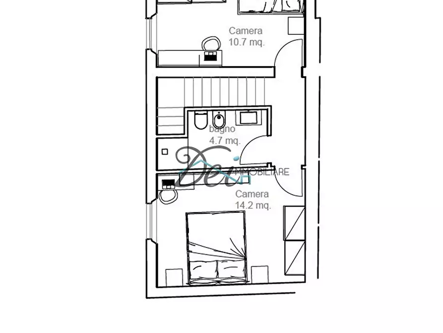 Immagine 12 di Maisonette in vendita  in Via Roma 1 a Montecarlo