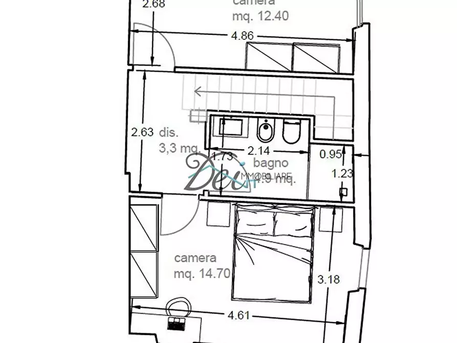 Immagine 12 di Villetta a schiera in vendita  in Via Roma 1 a Montecarlo