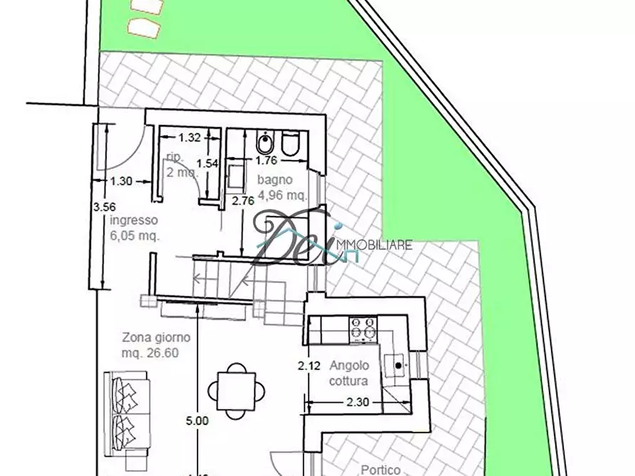 Immagine 11 di Villetta a schiera in vendita  in Via Roma 1 a Montecarlo