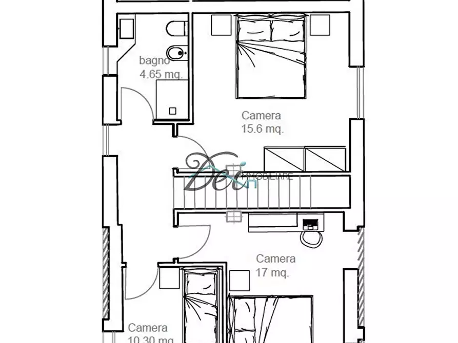 Immagine 12 di Villetta a schiera in vendita  in Via Roma 1 a Montecarlo