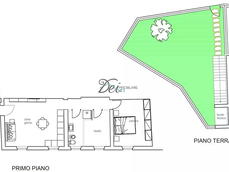 Immagine 11 di Appartamento in vendita  in Via Roma 1 a Montecarlo