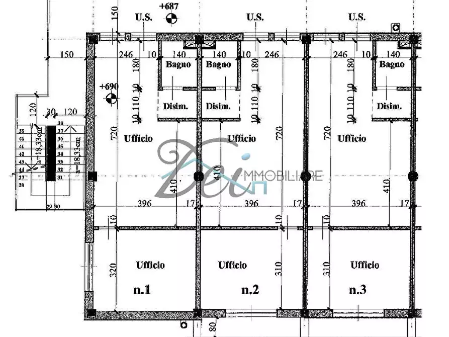 Immagine 16 di Ufficio in affitto  in Via Pesciatina  21 a Capannori