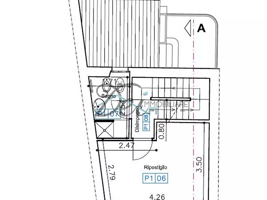 Immagine 14 di Porzione di casa in vendita  in Via castel durante 8 a Capannori