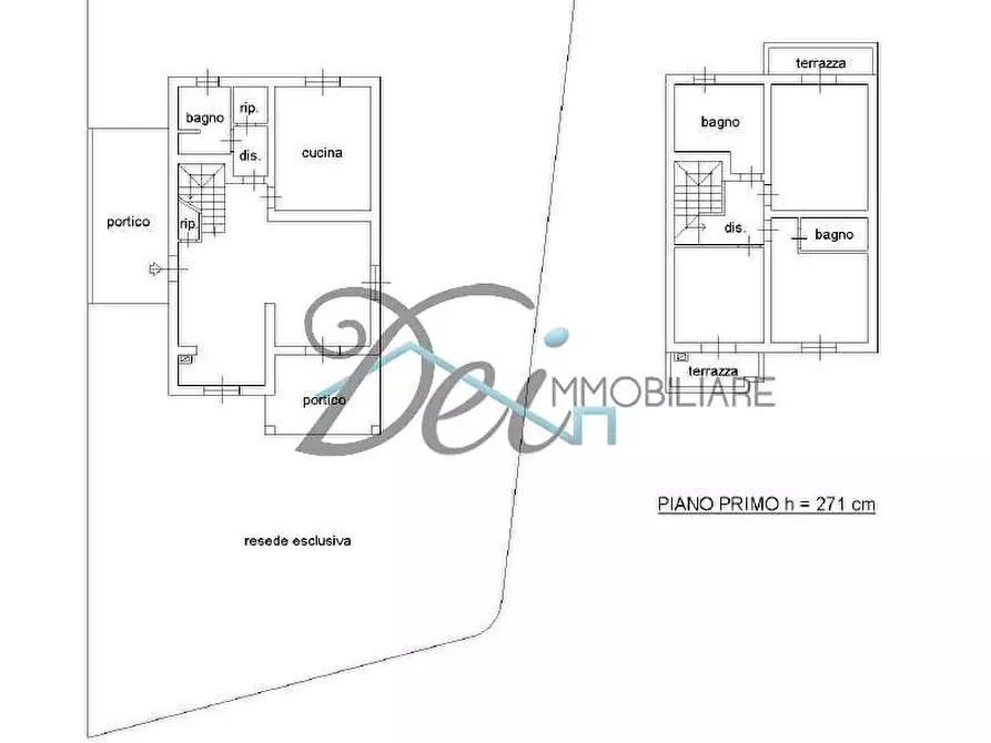 Immagine 47 di Casa bifamiliare in vendita  in Via dei coselli a Capannori