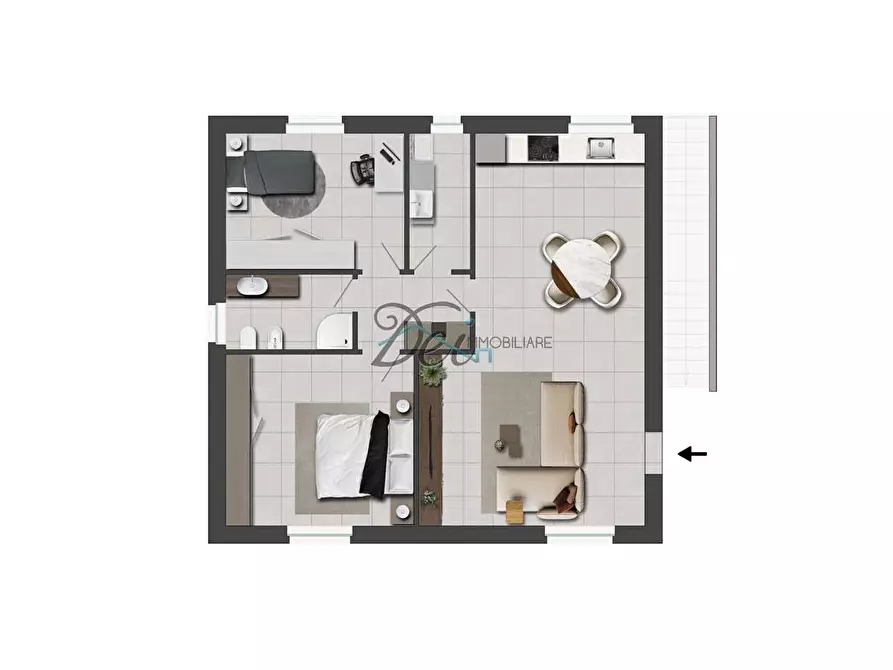 Immagine 8 di Appartamento in vendita  in via don eugenio d alessandro a Pescia